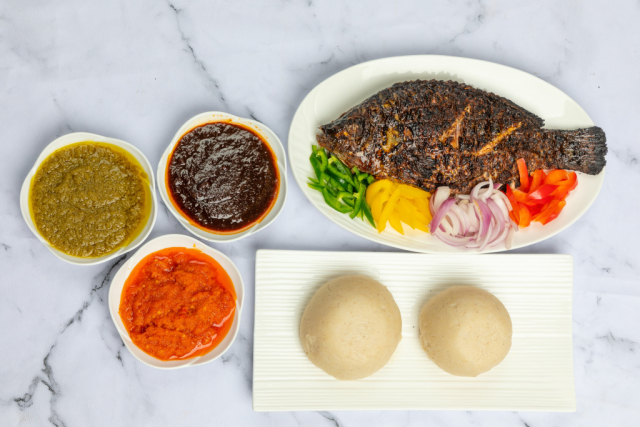 Banku and Tilapia